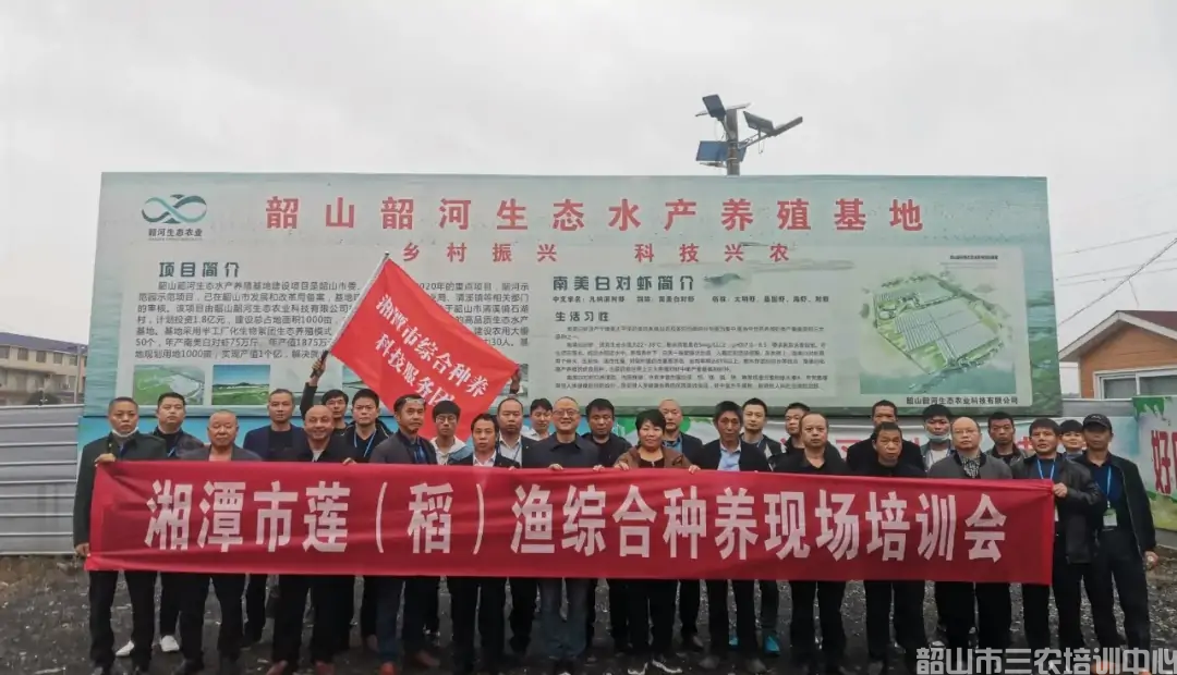 湖南“农广助农”工程湘潭莲（稻）渔综合种养产业领军人才培训班在我中心开班(图4)